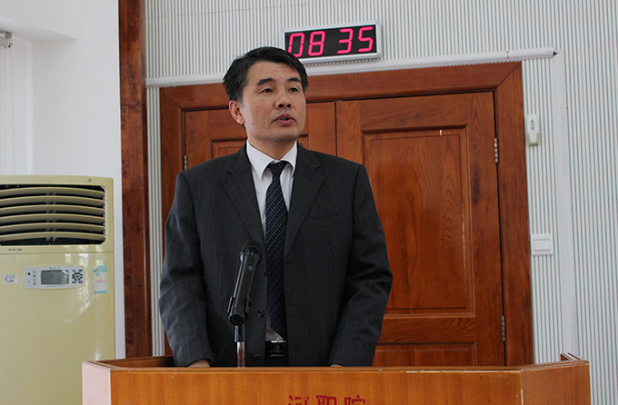 陈德清副校长讲话