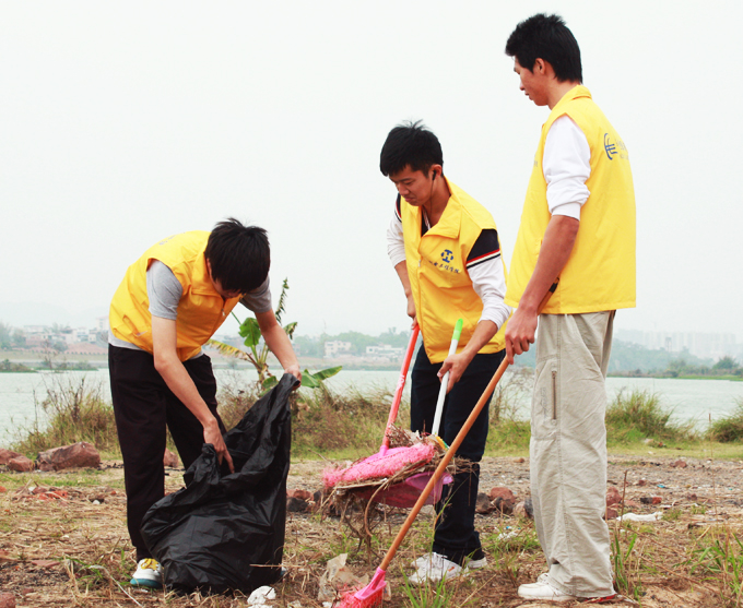 为保护美丽东江尽一份力量